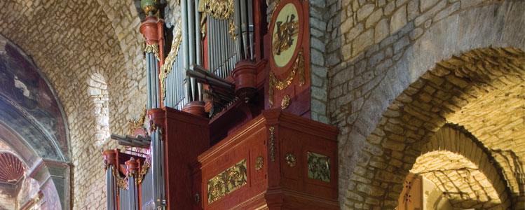 VISITA A L'ORGUE BARROC DE L'ESGLÉSIA DE SANT LLORENÇ DE MORUNYS