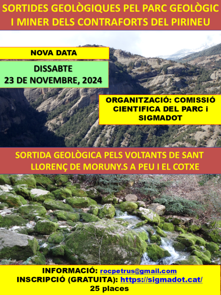 Sortida geològica pels voltants de Sant Llorenç de Morunys