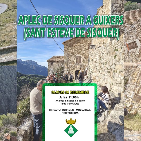 Aplec a Sant Esteve de Sisquer